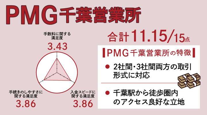 PMGのレーダーチャート