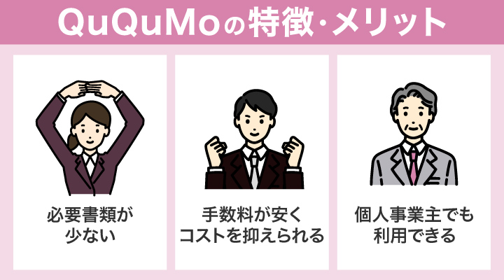 QuQuMoの特徴・メリット