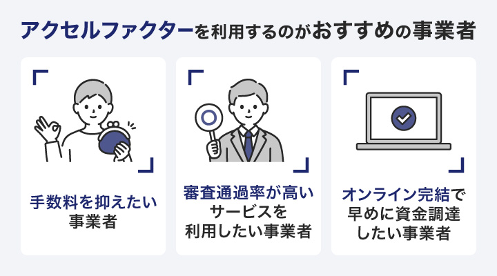 アクセルファクタメリット