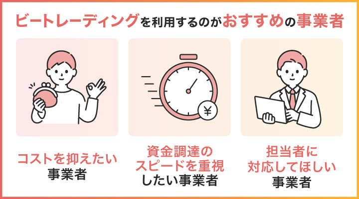 ビートレーディングを利用するのがおすすめの事業者